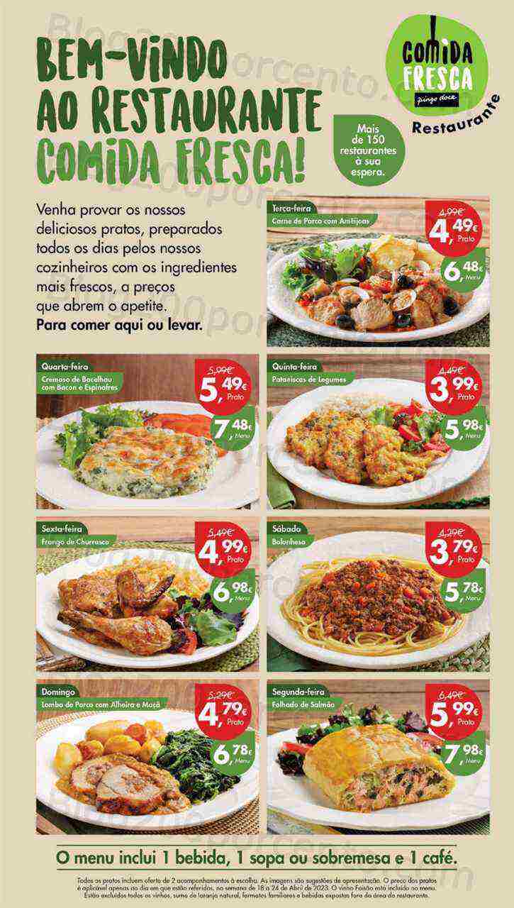 Antevisão Folheto PINGO DOCE Lojas Grandes Promoções de 18 a 24 abril