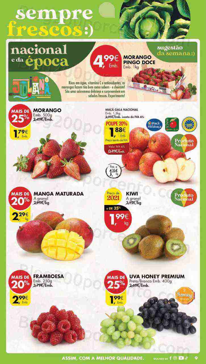 Antevisão Folheto PINGO DOCE Lojas Grandes Promoções de 18 a 24 abril