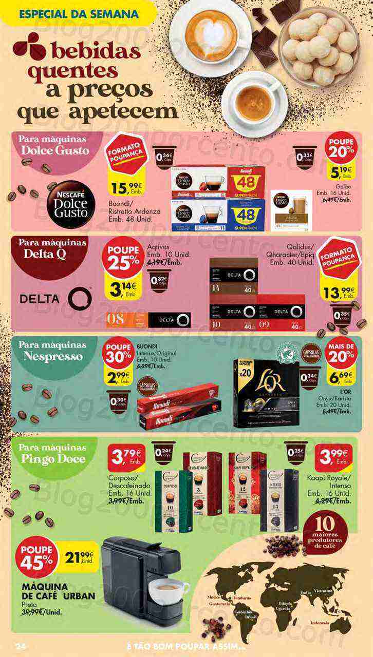 Antevisão Folheto PINGO DOCE Lojas Pequenas Promoções de 18 a 24 abril