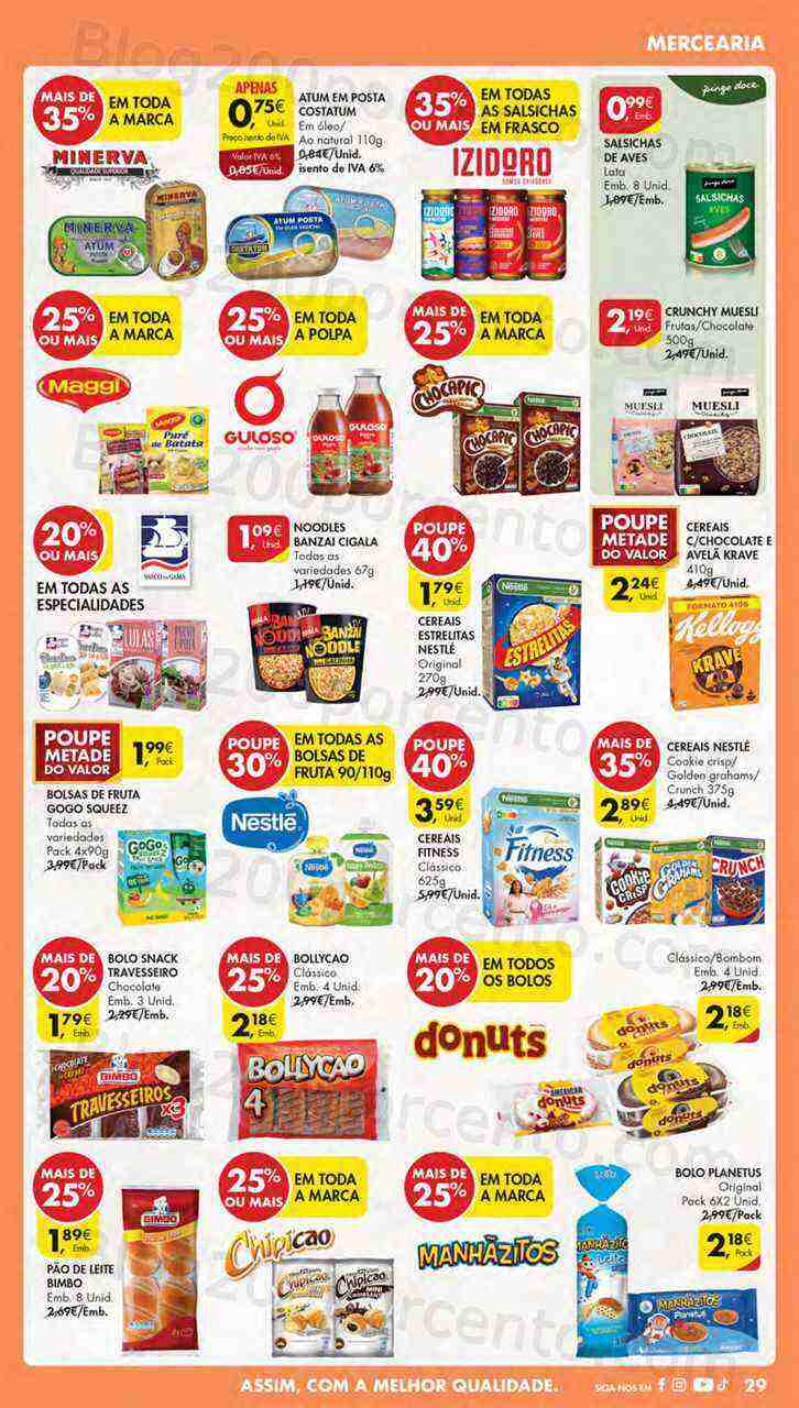 Antevisão Folheto PINGO DOCE Lojas Pequenas Promoções de 18 a 24 abril