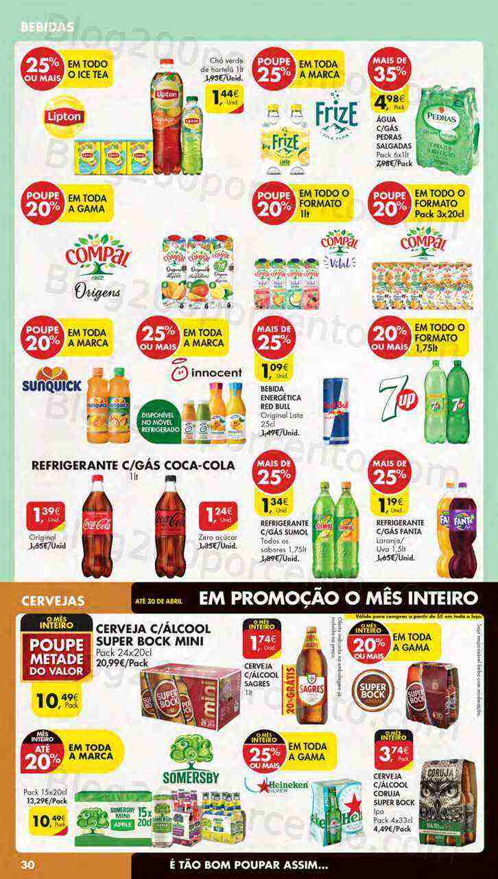Antevisão Folheto PINGO DOCE Lojas Pequenas Promoções de 18 a 24 abril