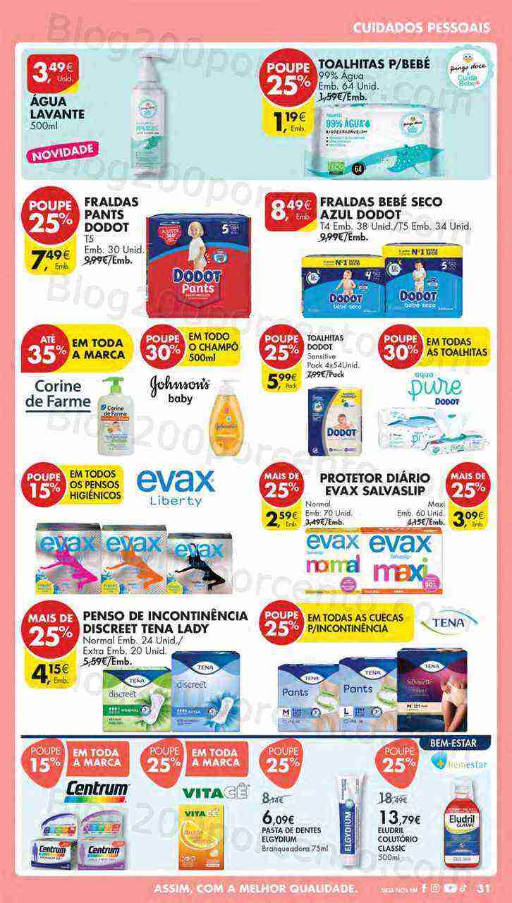 Antevisão Folheto PINGO DOCE Lojas Pequenas Promoções de 18 a 24 abril