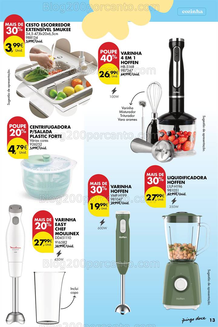 Antevisão Folheto PINGO DOCE Bazar Primavera Promoções de 22 abril a 19 maio