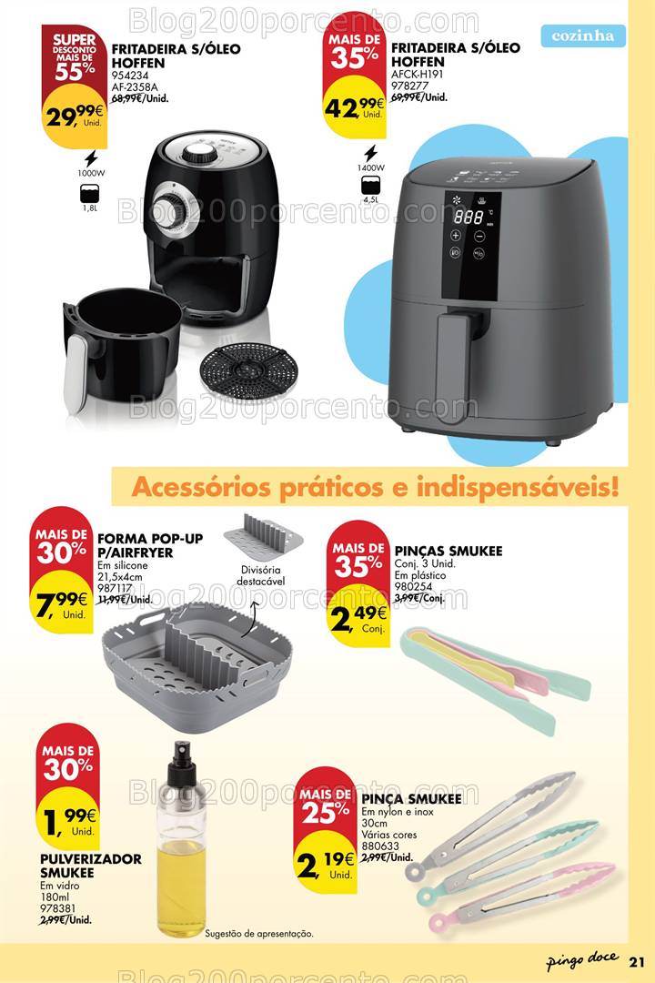 Antevisão Folheto PINGO DOCE Bazar Primavera Promoções de 22 abril a 19 maio