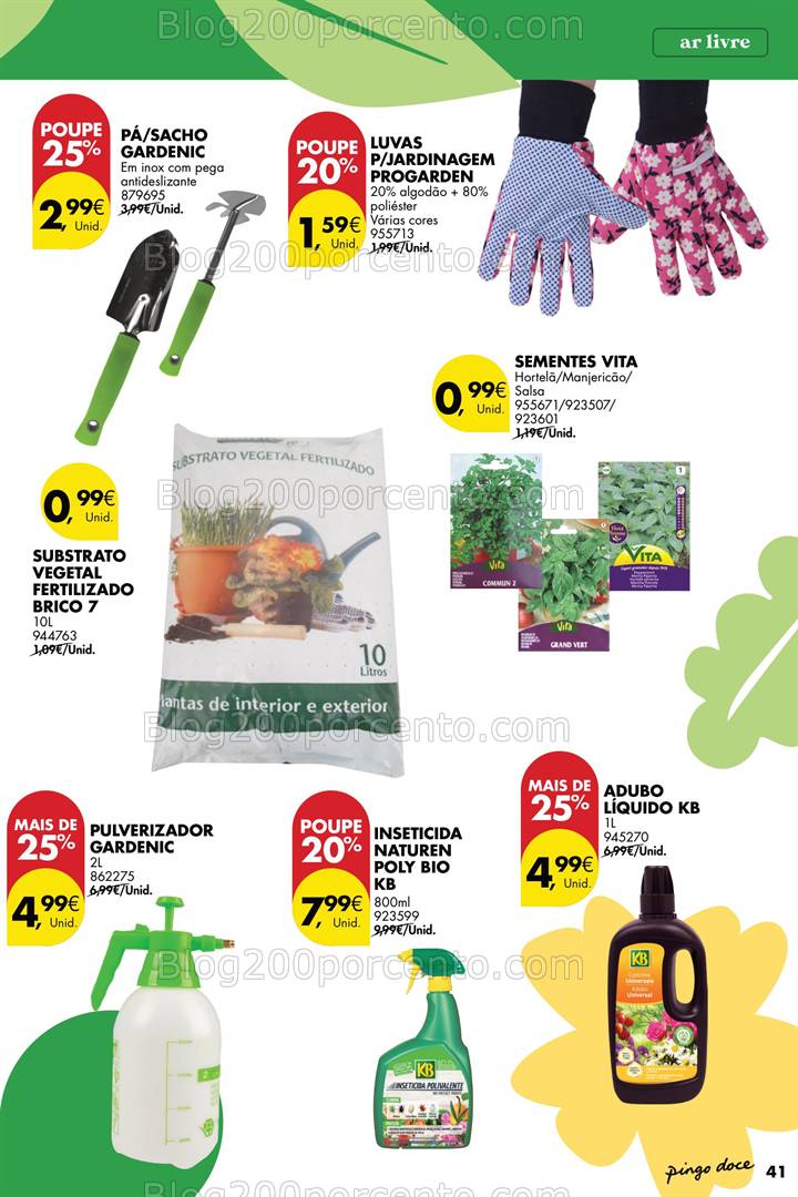 Antevisão Folheto PINGO DOCE Bazar Primavera Promoções de 22 abril a 19 maio