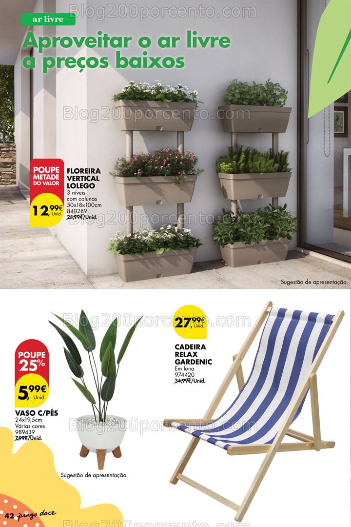 Antevisão Folheto PINGO DOCE Bazar Primavera Promoções de 22 abril a 19 maio