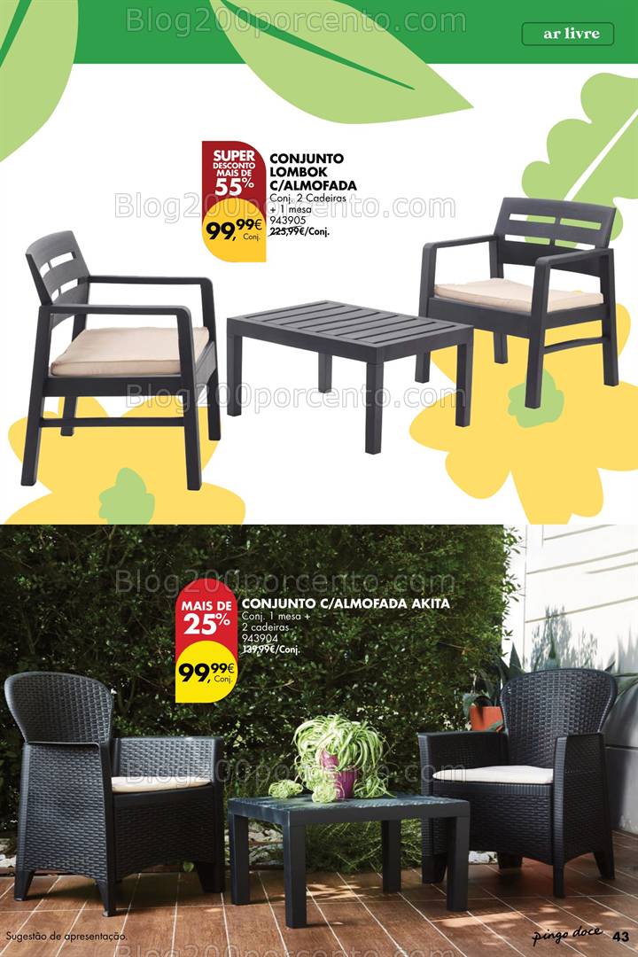 Antevisão Folheto PINGO DOCE Bazar Primavera Promoções de 22 abril a 19 maio