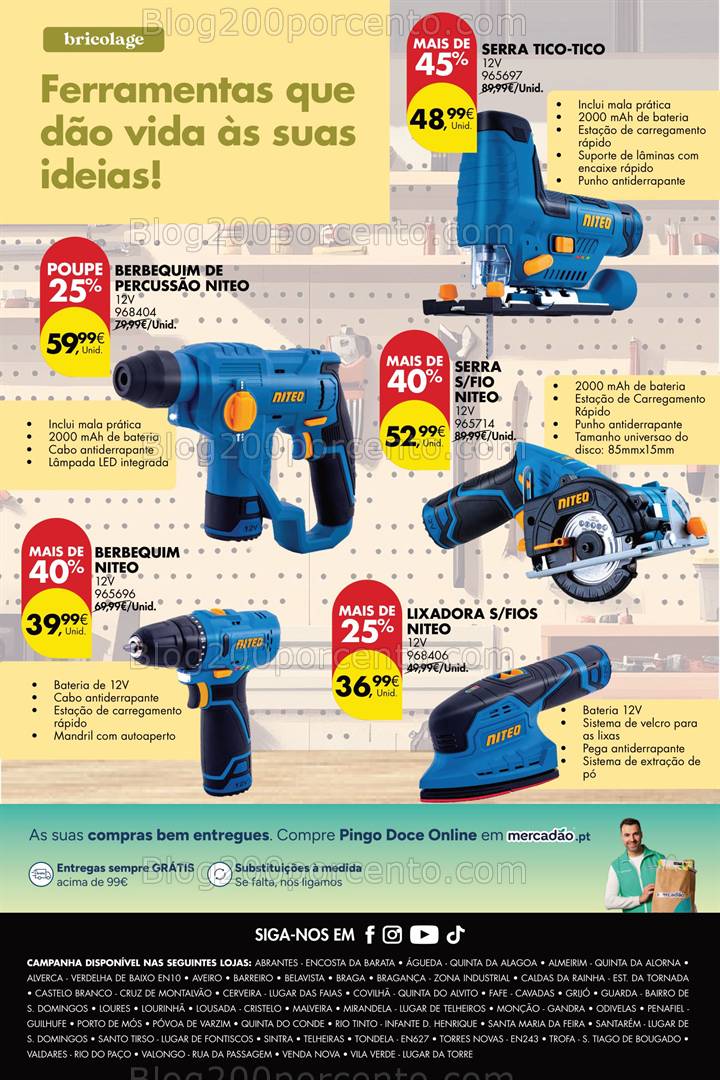 Antevisão Folheto PINGO DOCE Bazar Primavera Promoções de 22 abril a 19 maio