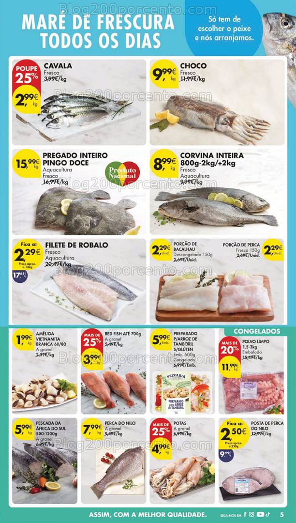 Antevisão Folheto PINGO DOCE Promoções de 22 a 28 abril