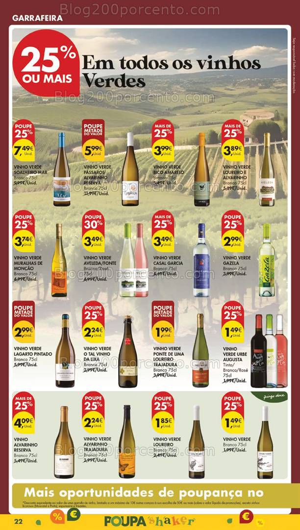 Antevisão Folheto PINGO DOCE Promoções de 22 a 28 abril