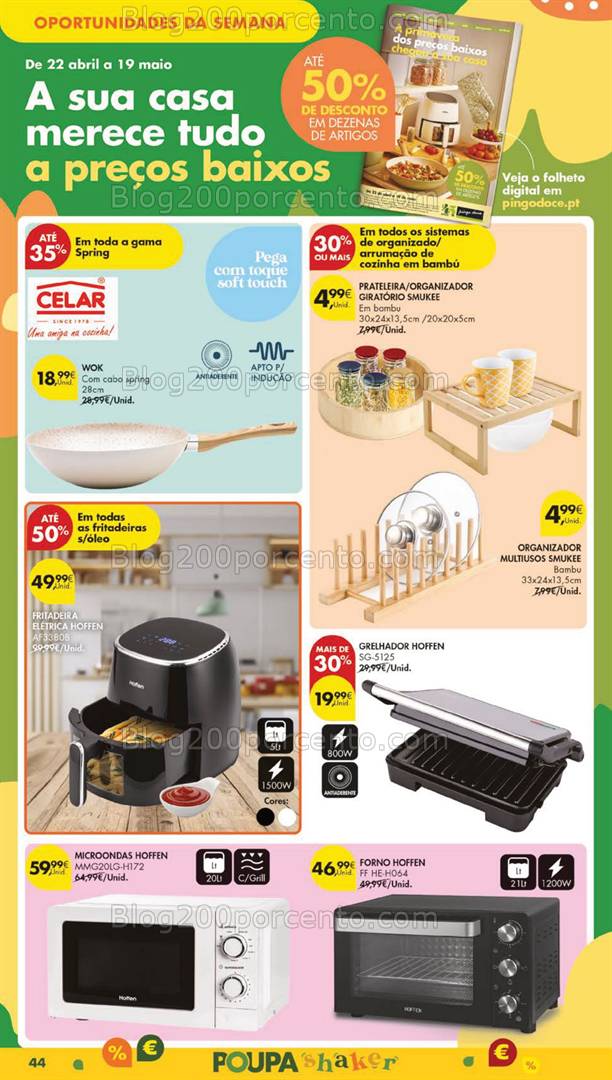 Antevisão Folheto PINGO DOCE Promoções de 22 a 28 abril