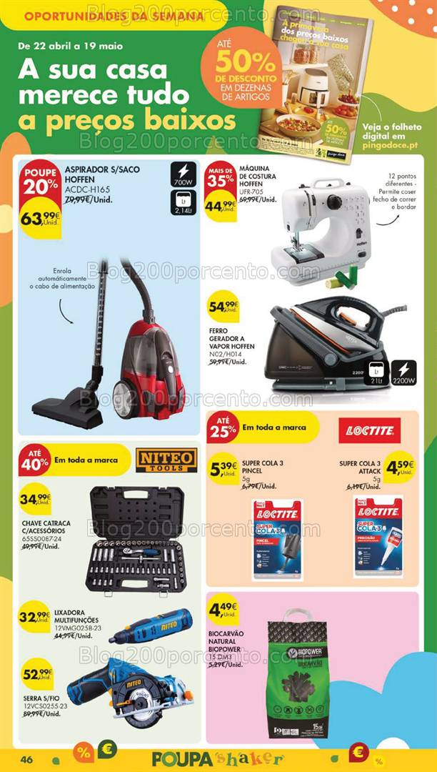 Antevisão Folheto PINGO DOCE Promoções de 22 a 28 abril