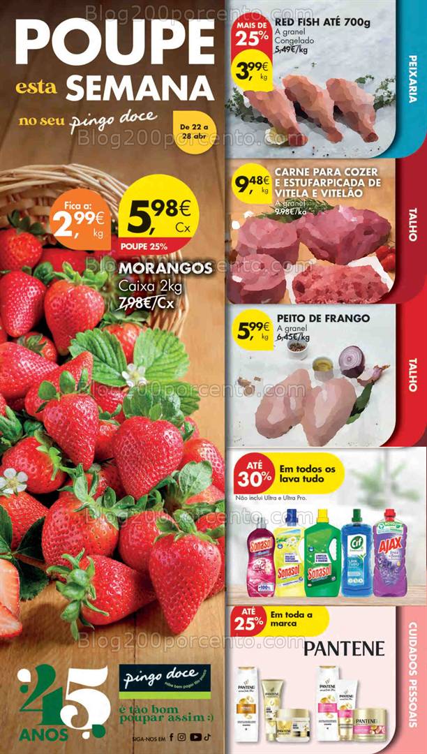Antevisão Folheto PINGO DOCE Lojas Pequenas Promoções de 22 a 28 abril