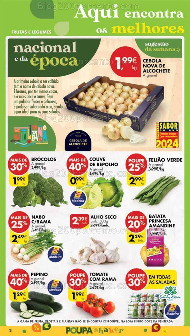 Antevisão Folheto PINGO DOCE Madeira Promoções de 23 a 29 abril