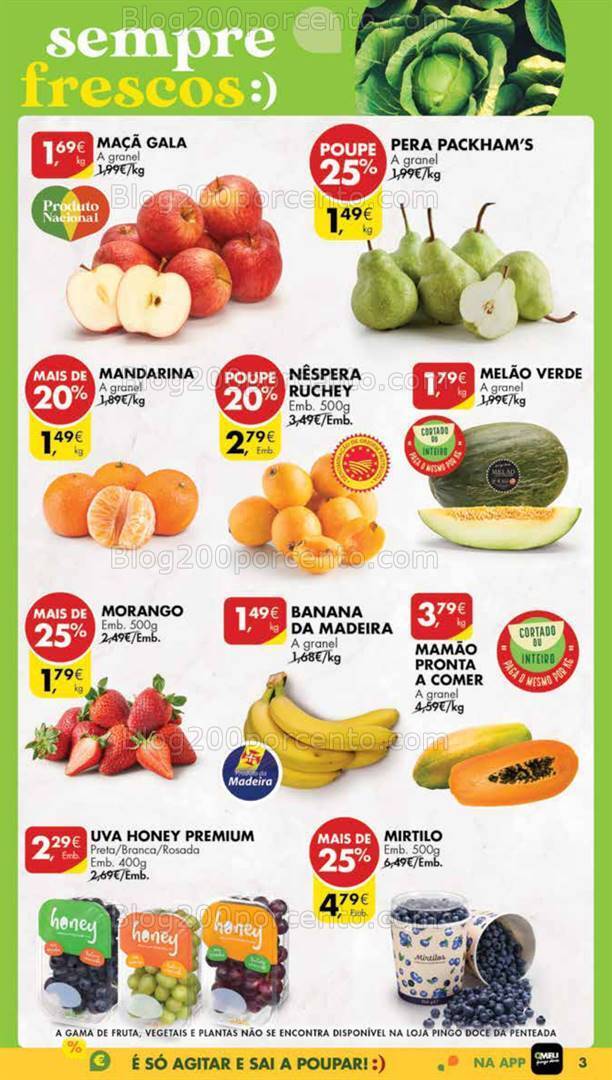 Antevisão Folheto PINGO DOCE Madeira Promoções de 23 a 29 abril