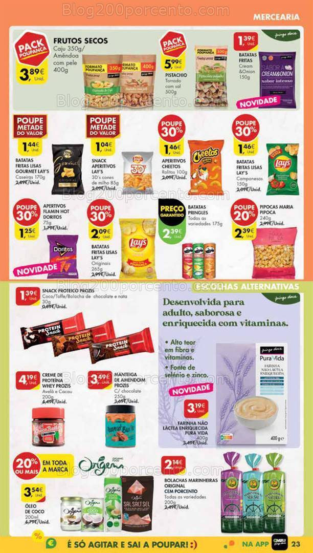 Antevisão Folheto PINGO DOCE Madeira Promoções de 23 a 29 abril