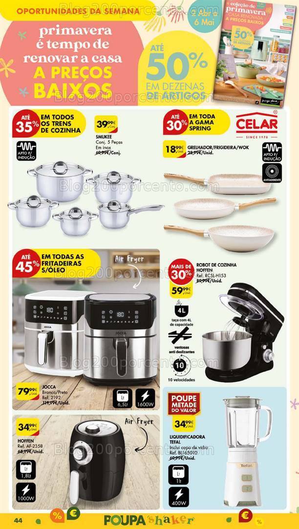 Antevisão Folheto PINGO DOCE Bazar Lojas Grandes Promoções de 23 a 29 abril