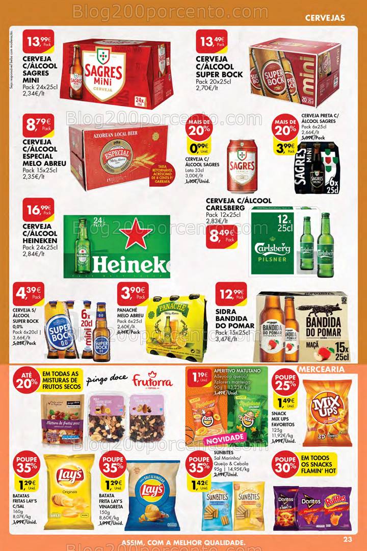 Antevisão Folheto PINGO DOCE Promoções de 24 a 30 abril