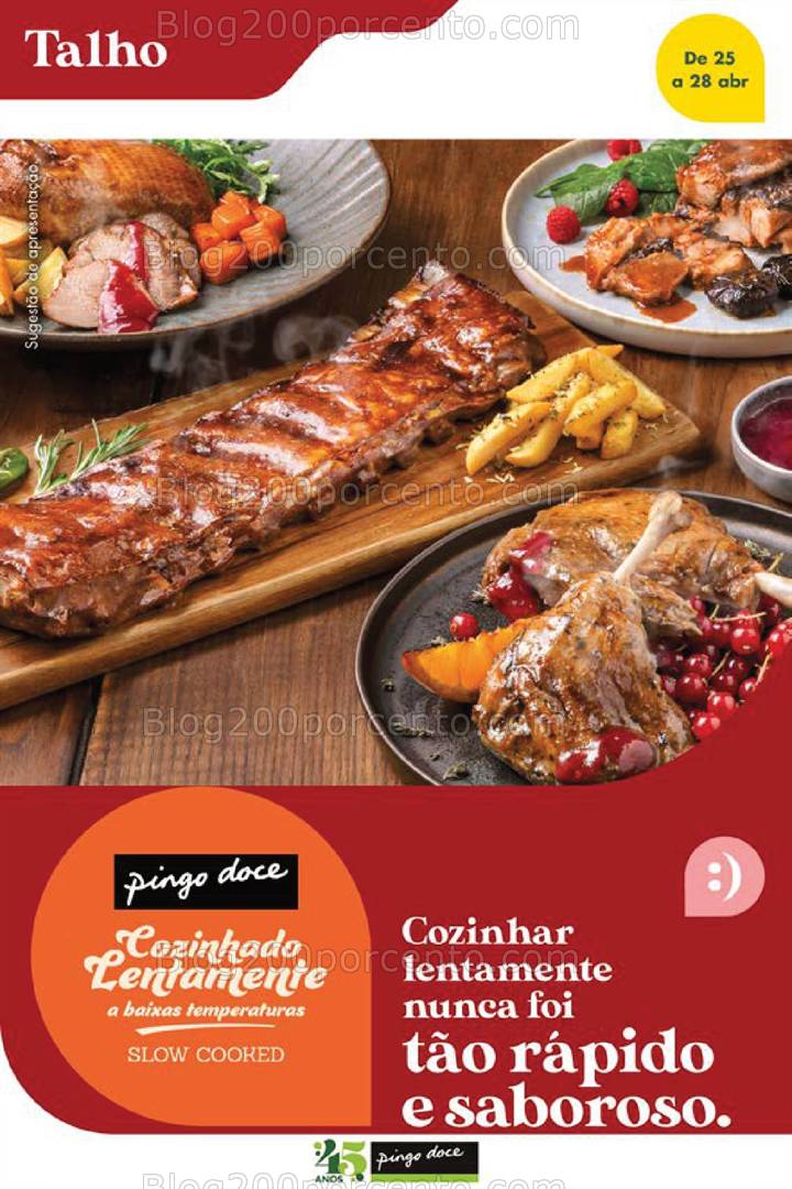 Antevisão Folheto PINGO DOCE Fim de Semana Promoções de 25 a 28 abril