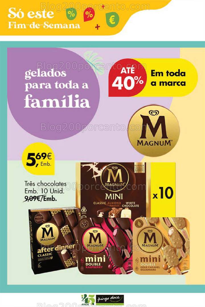 Antevisão Folheto PINGO DOCE Fim de Semana Promoções de 25 a 28 abril