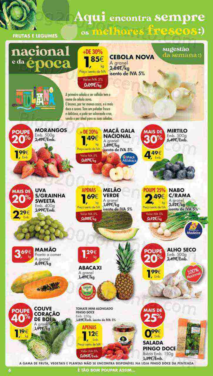 Antevisão Folheto PINGO DOCE Madeira Promoções de 25 abril a 1 maio