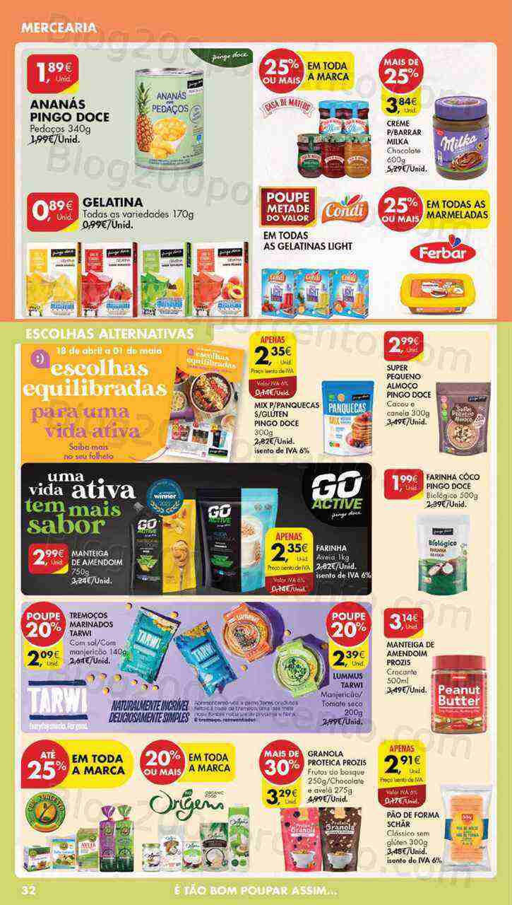 Antevisão Folheto PINGO DOCE Lojas Grandes Promoções de 25 abril a 1 maio