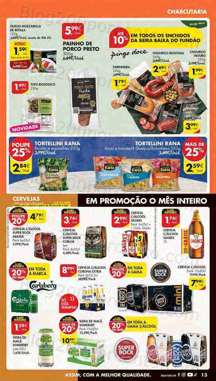 Antevisão Folheto PINGO DOCE Lojas Pequenas Promoções de 25 abril a 1 maio