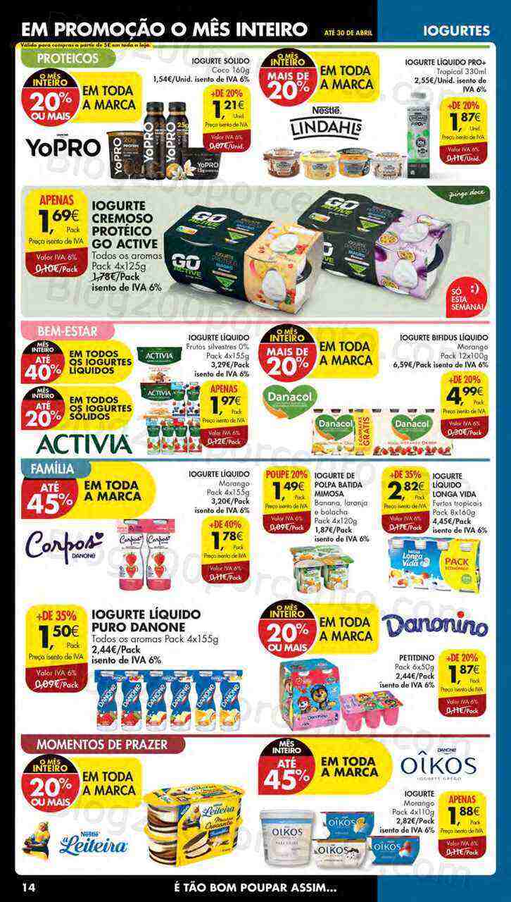 Antevisão Folheto PINGO DOCE Lojas Pequenas Promoções de 25 abril a 1 maio