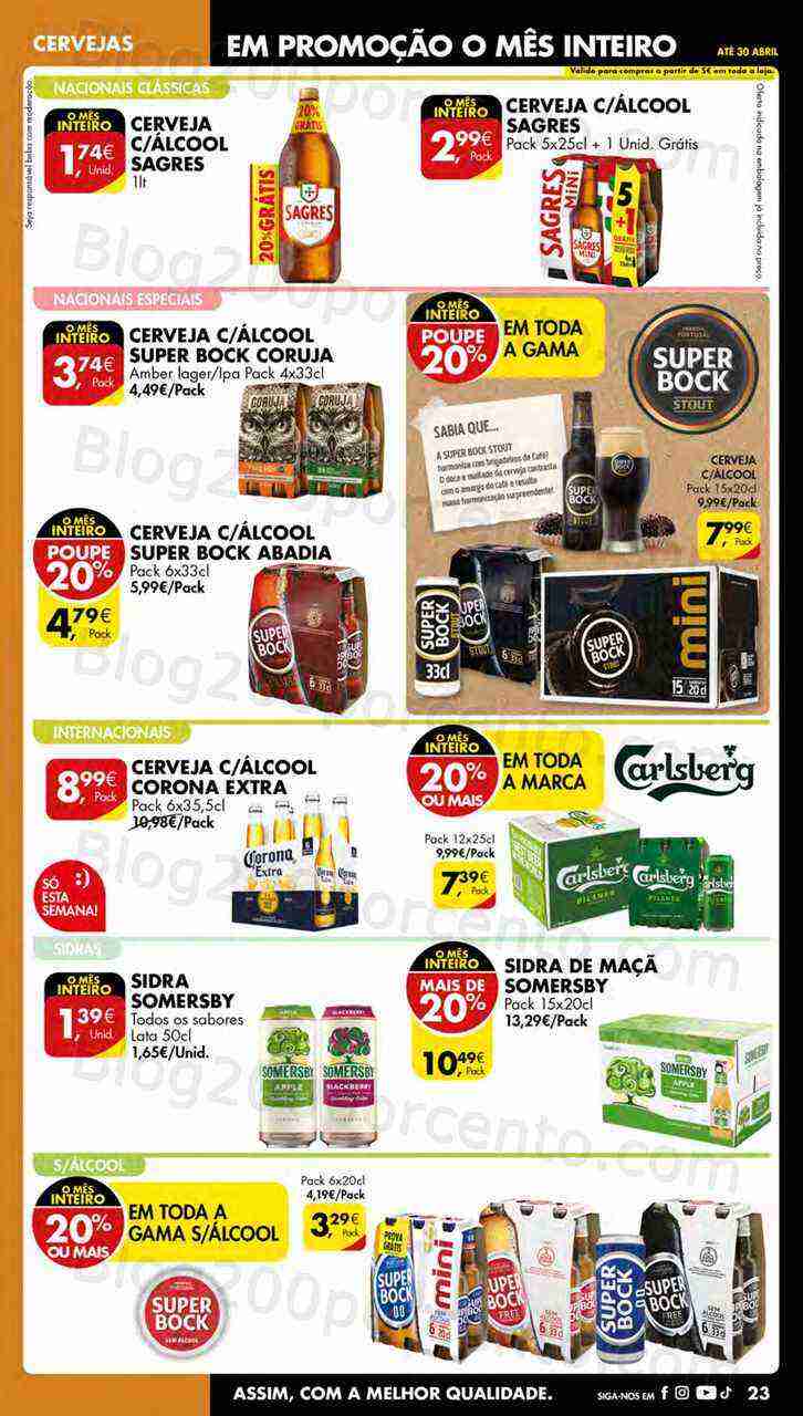 Antevisão Folheto PINGO DOCE Lojas Médias Promoções de 25 abril a 1 maio