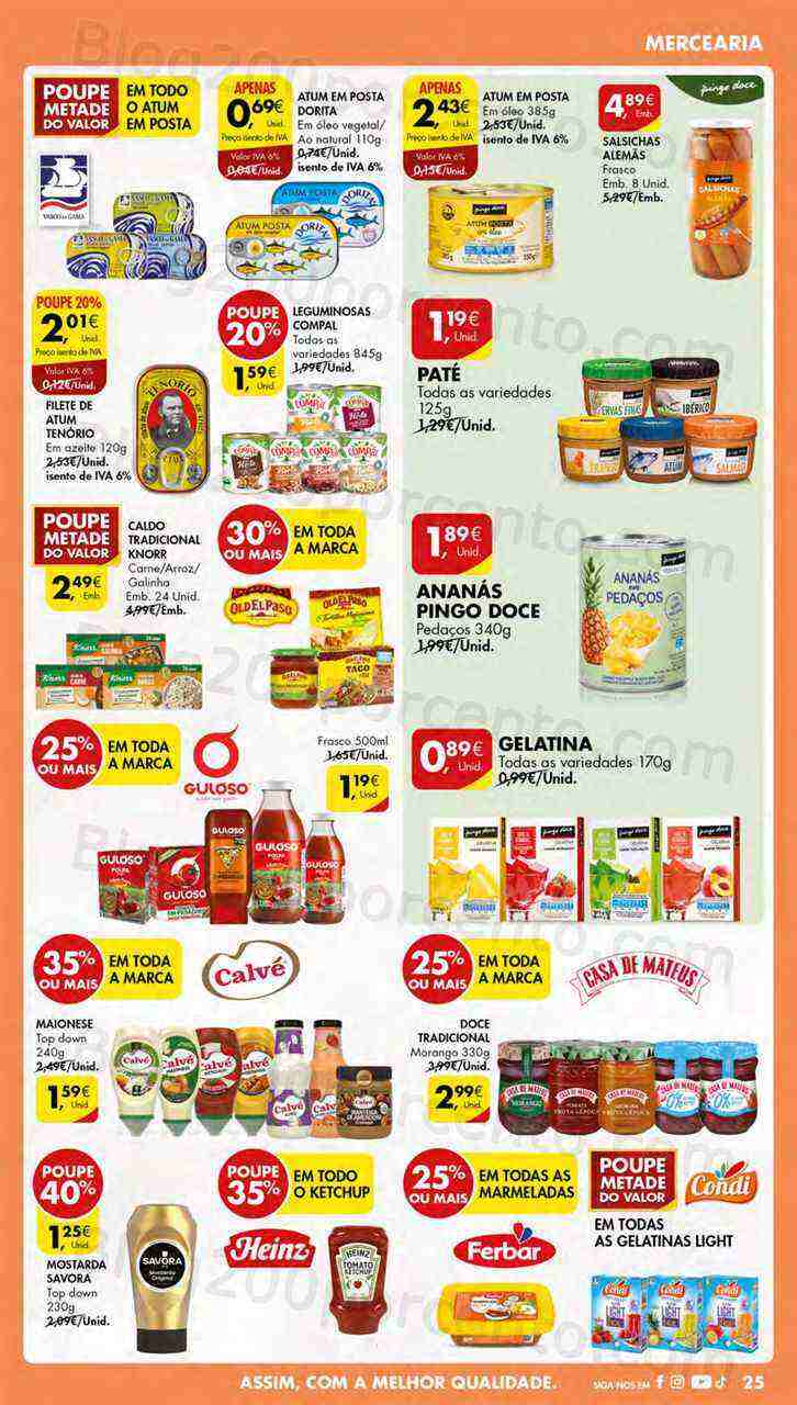 Antevisão Folheto PINGO DOCE Lojas Médias Promoções de 25 abril a 1 maio