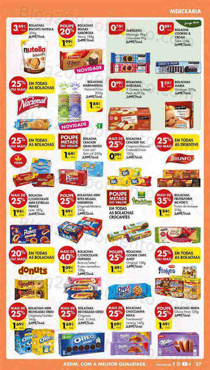 Antevisão Folheto PINGO DOCE Lojas Médias Promoções de 25 abril a 1 maio