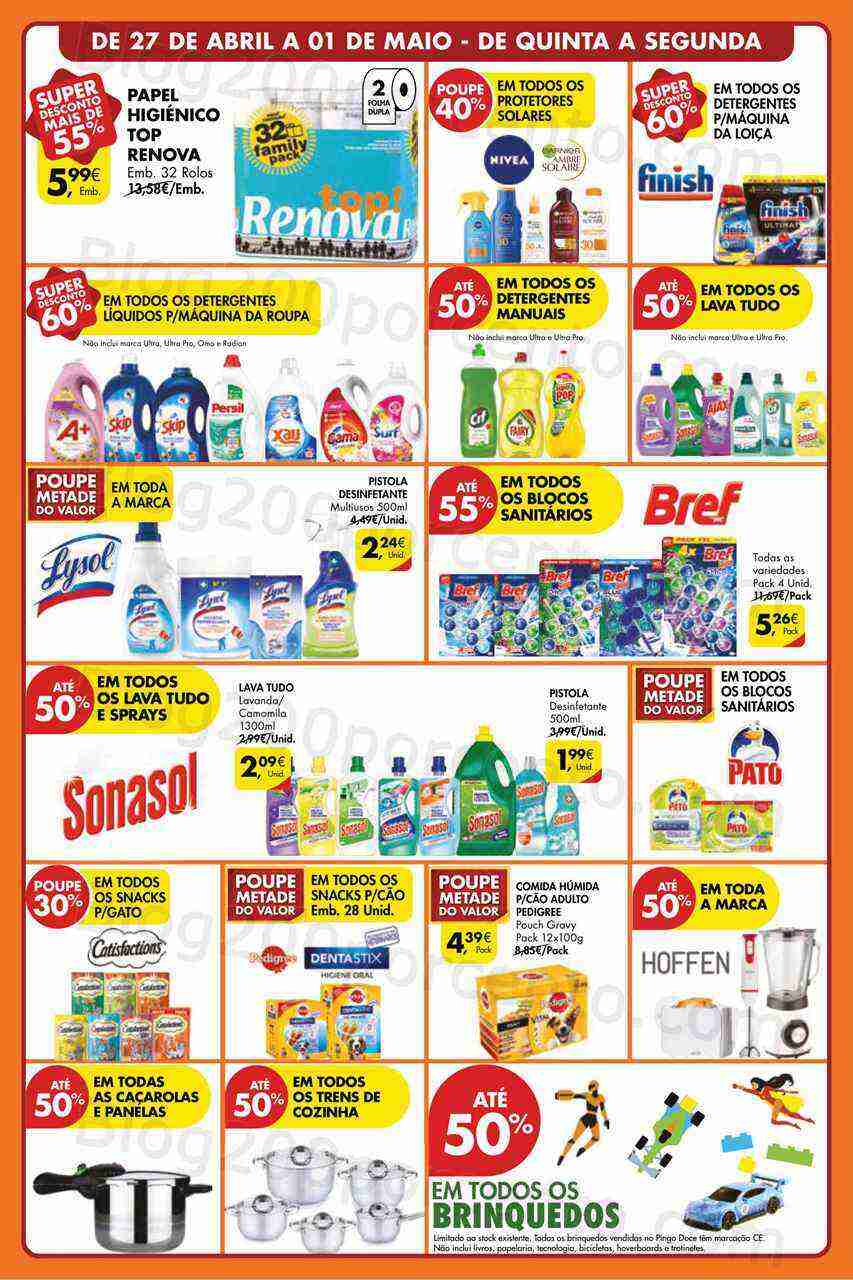 Antevisão Folheto PINGO DOCE Madeira Promoções Fim de Semana - 27 abril a 1 maio
