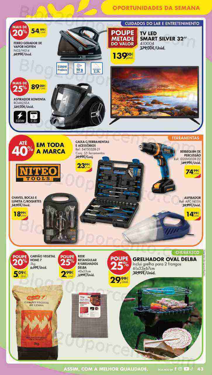 Antevisão Folheto PINGO DOCE Bazar Grandes Promoções de 2 a 8 maio