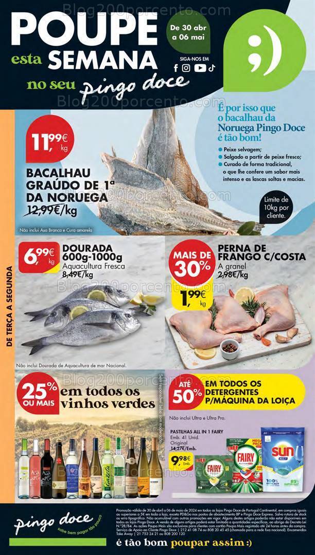 Antevisão Folheto PINGO DOCE Lojas Pequenas Promoções de 30 abril a 6 maio