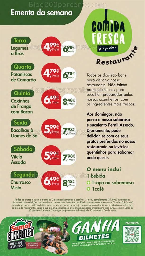 Antevisão Folheto PINGO DOCE Lojas Pequenas Promoções de 30 abril a 6 maio