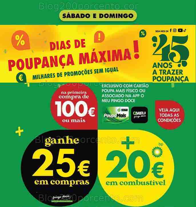 ALERTA - Antecipação Promoções PINGO DOCE Especial 1 de maio - 3 e 4 de maio!
