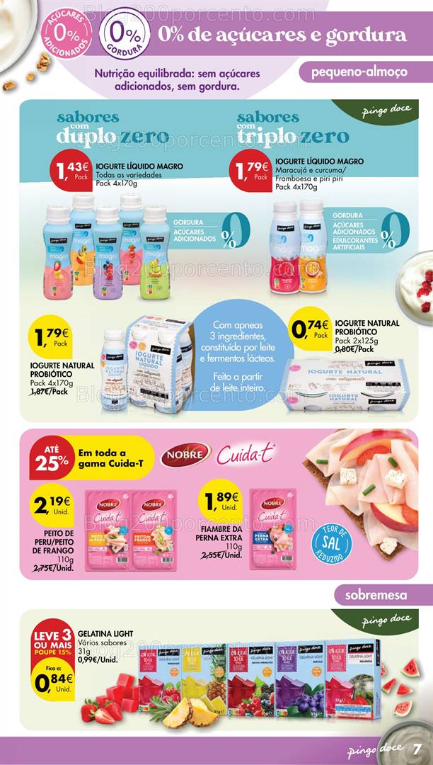 Antevisão Folheto PINGO DOCE escolhas Equilibradas Promoções de 6 a 19 maio
