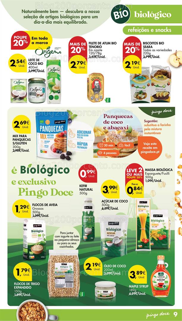Antevisão Folheto PINGO DOCE escolhas Equilibradas Promoções de 6 a 19 maio