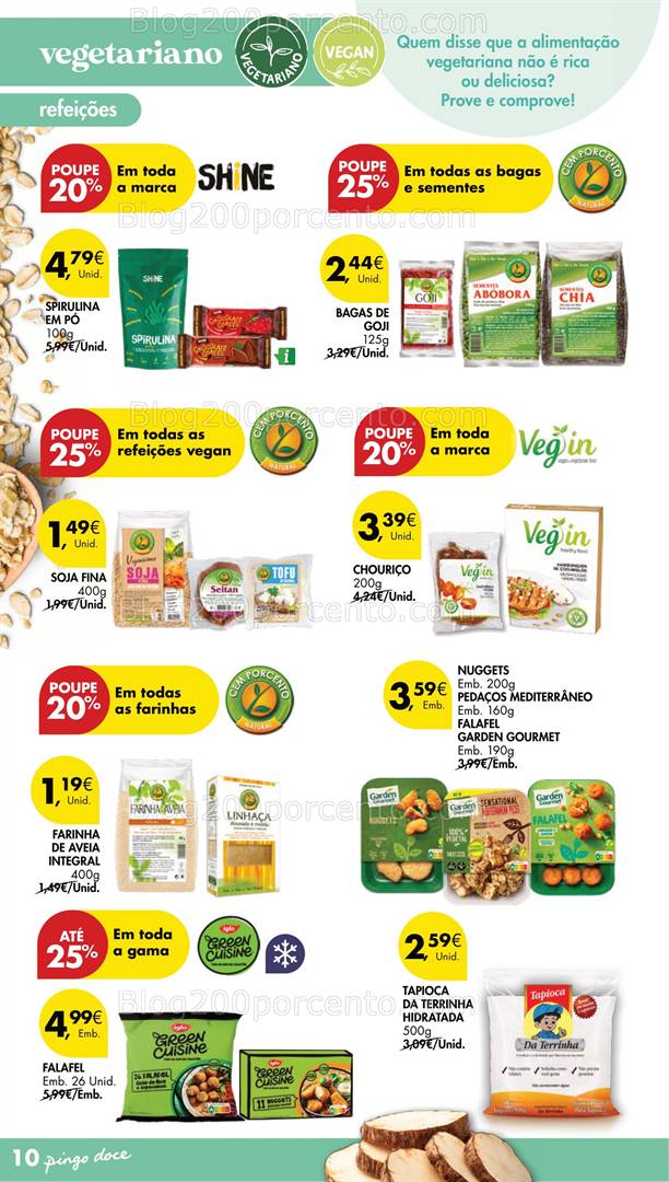 Antevisão Folheto PINGO DOCE escolhas Equilibradas Promoções de 6 a 19 maio