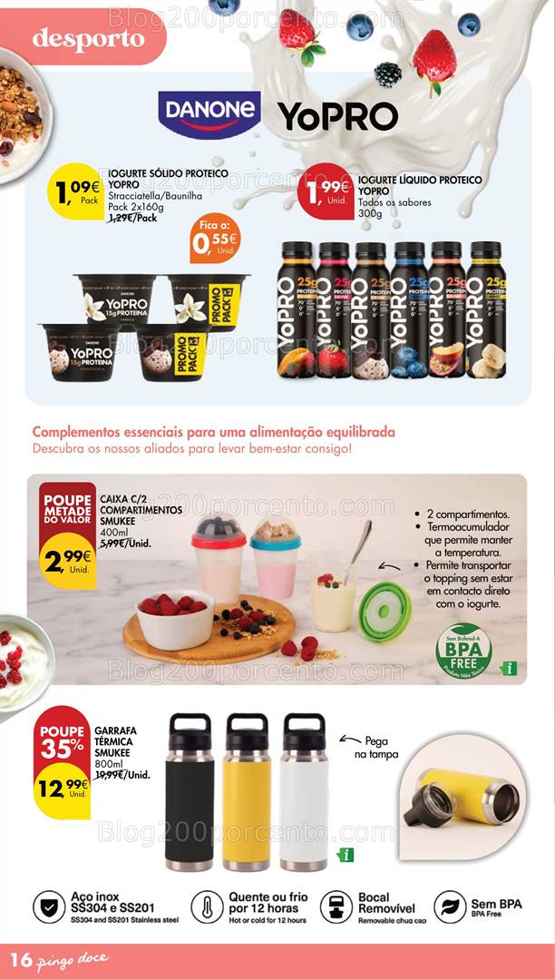 Antevisão Folheto PINGO DOCE escolhas Equilibradas Promoções de 6 a 19 maio