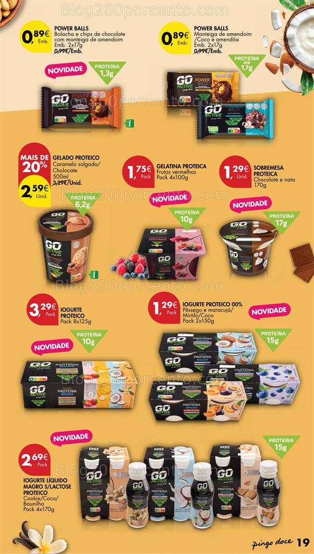 Antevisão Folheto PINGO DOCE escolhas Equilibradas Promoções de 6 a 19 maio