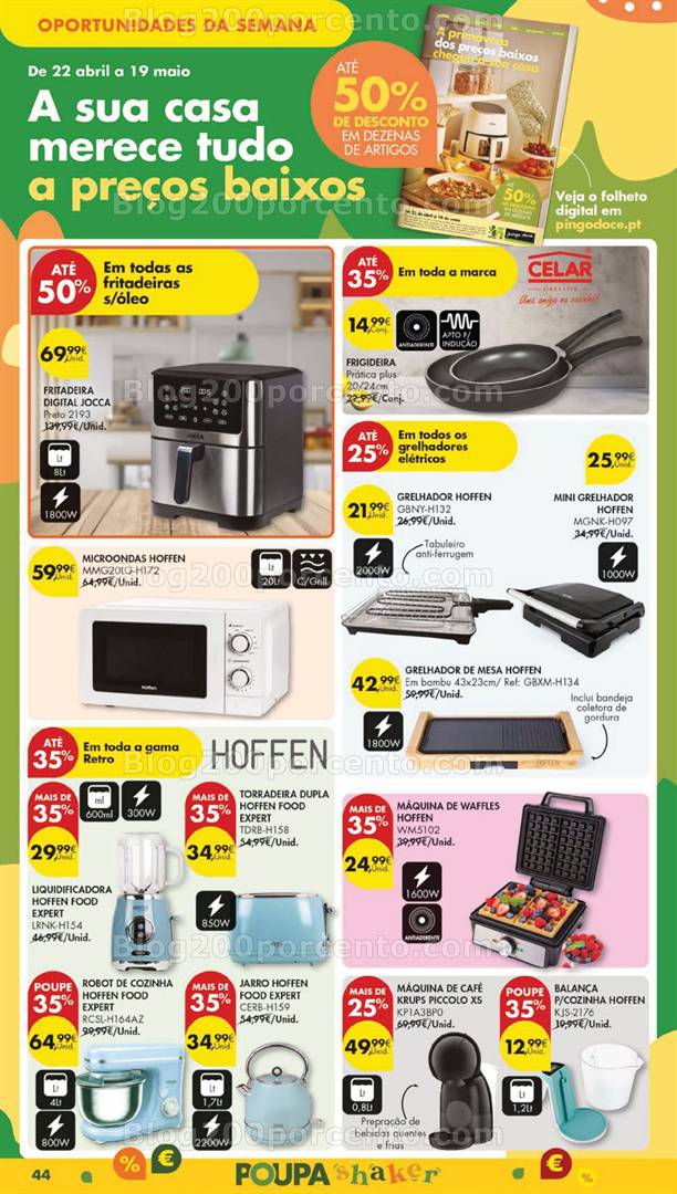 Antevisão Folheto PINGO DOCE Super Promoções de 6 a 12 maio bazar grandes