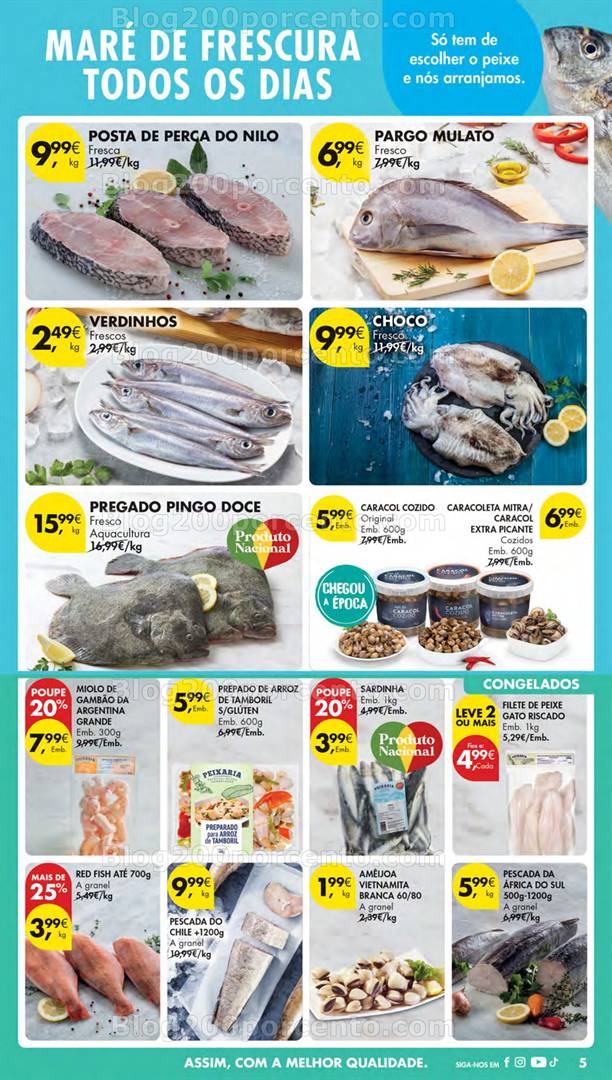 Antevisão Folheto PINGO DOCE Promoções de 6 a 12 maio