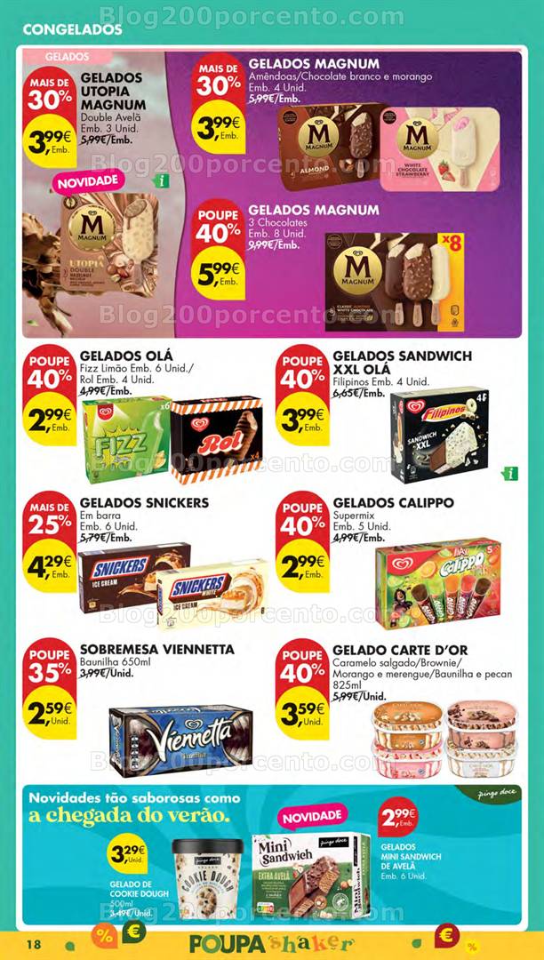 Antevisão Folheto PINGO DOCE Promoções de 6 a 12 maio