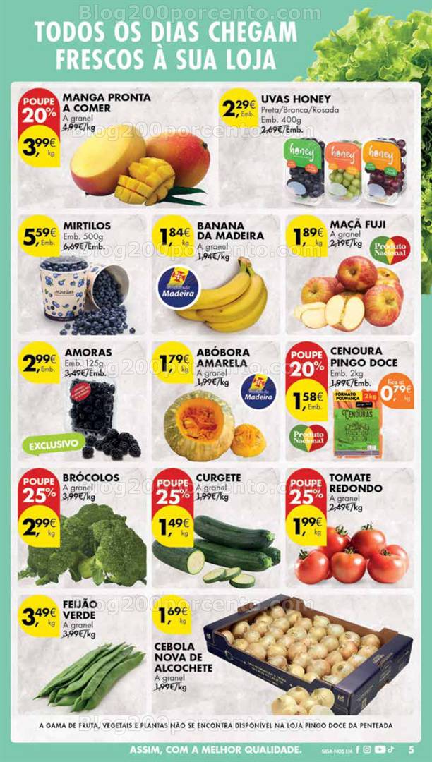 Antevisão Folheto PINGO DOCE Madeira Promoções de 6 a 12 maio