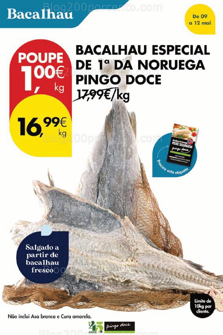 Antevisão Folheto PINGO DOCE Promoções Fim de Semana - 9 a 12 maio all