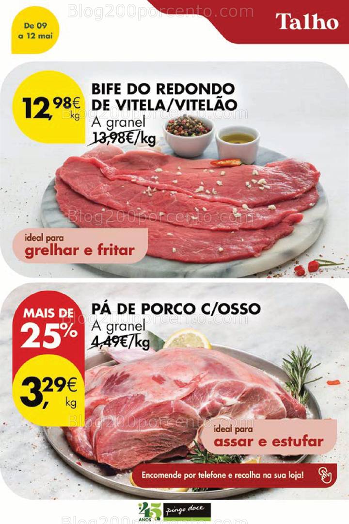 Antevisão Folheto PINGO DOCE Promoções Fim de Semana - 9 a 12 maio all