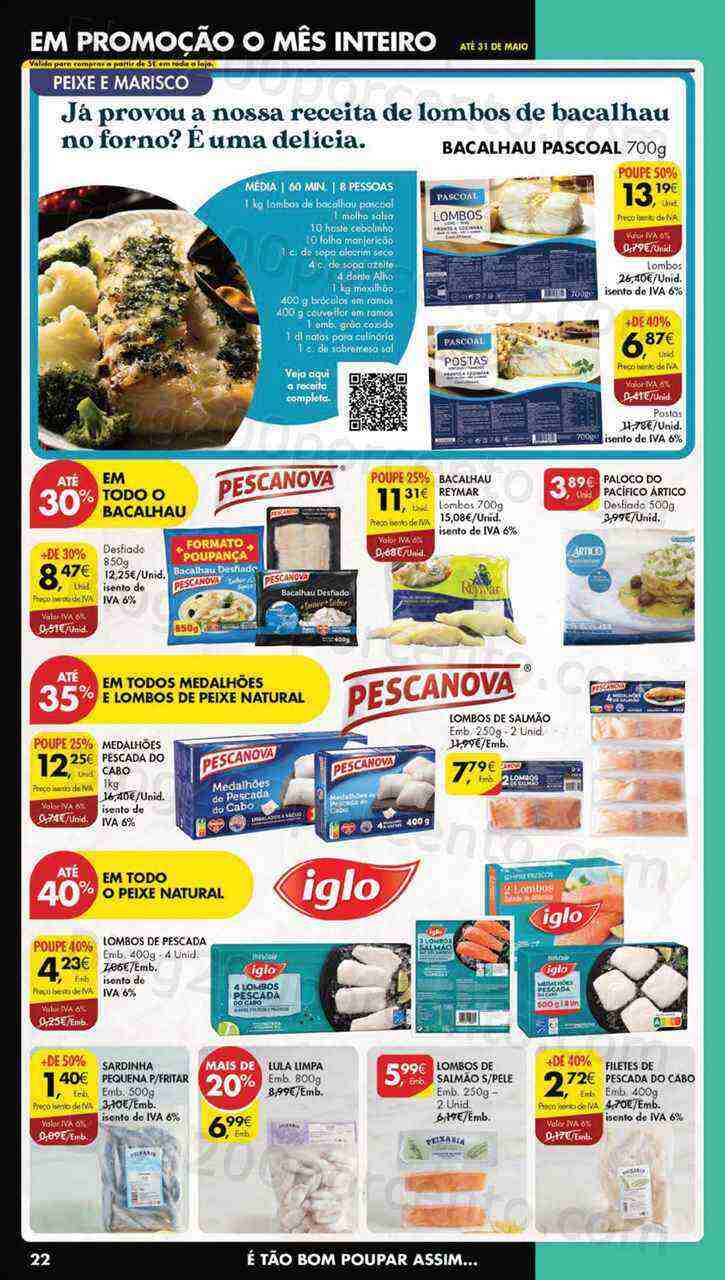 Antevisão Folheto PINGO DOCE Lojas Grandes Promoções de 9 a 15 de maio