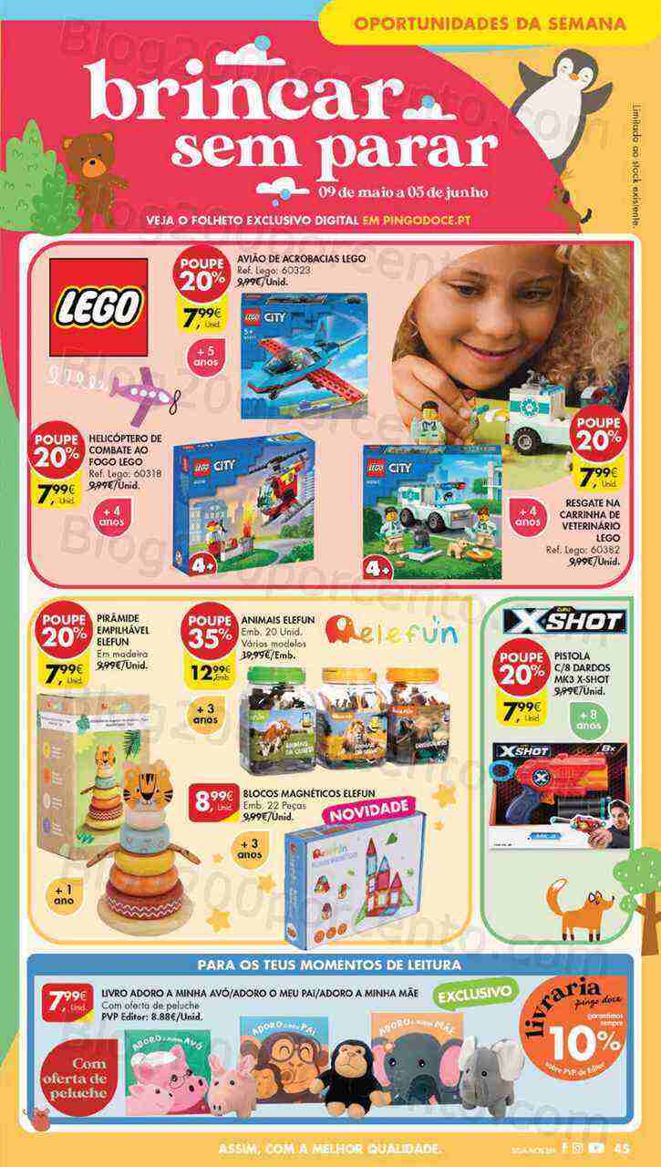 Antevisão Folheto PINGO DOCE Bazar Grandes Promoções de 9 a 15 de maio