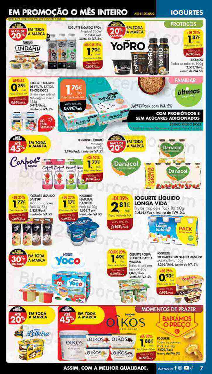 Antevisão Folheto PINGO DOCE Madeira Promoções de 9 a 15 de maio